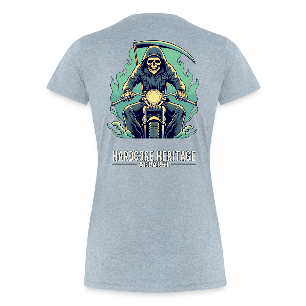 Reaper MC v2 Women’s Tee - heather ice blue