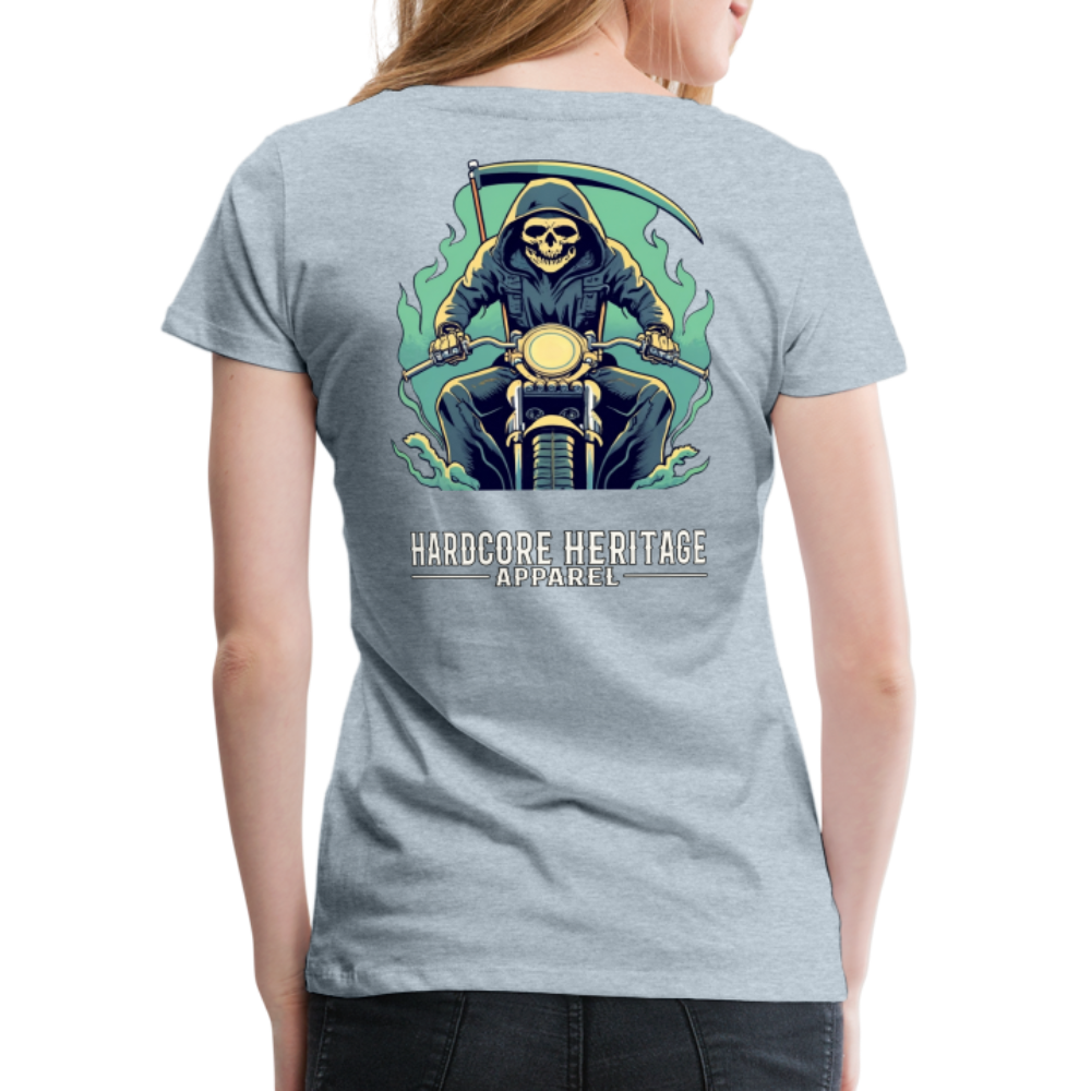 Reaper MC v2 Women’s Tee - heather ice blue