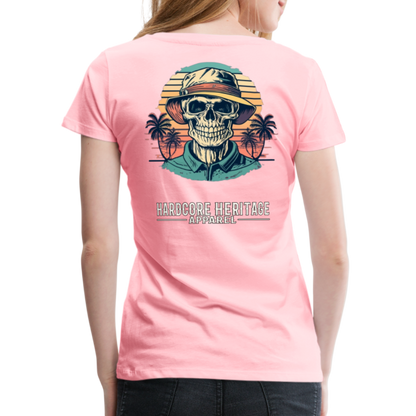 Island Retreat Women’s Tee - pink