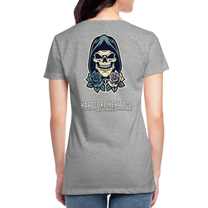 American Traditional Reaper Women’s Tee - heather gray