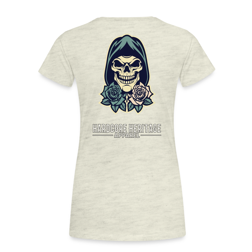 American Traditional Reaper Women’s Tee - heather oatmeal