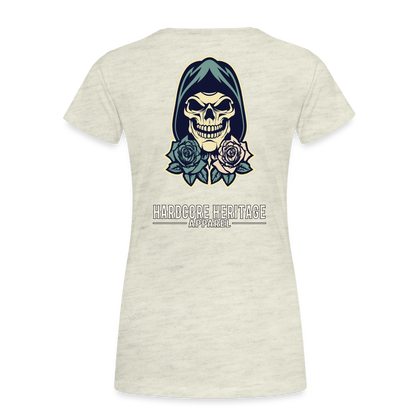 American Traditional Reaper Women’s Tee - heather oatmeal