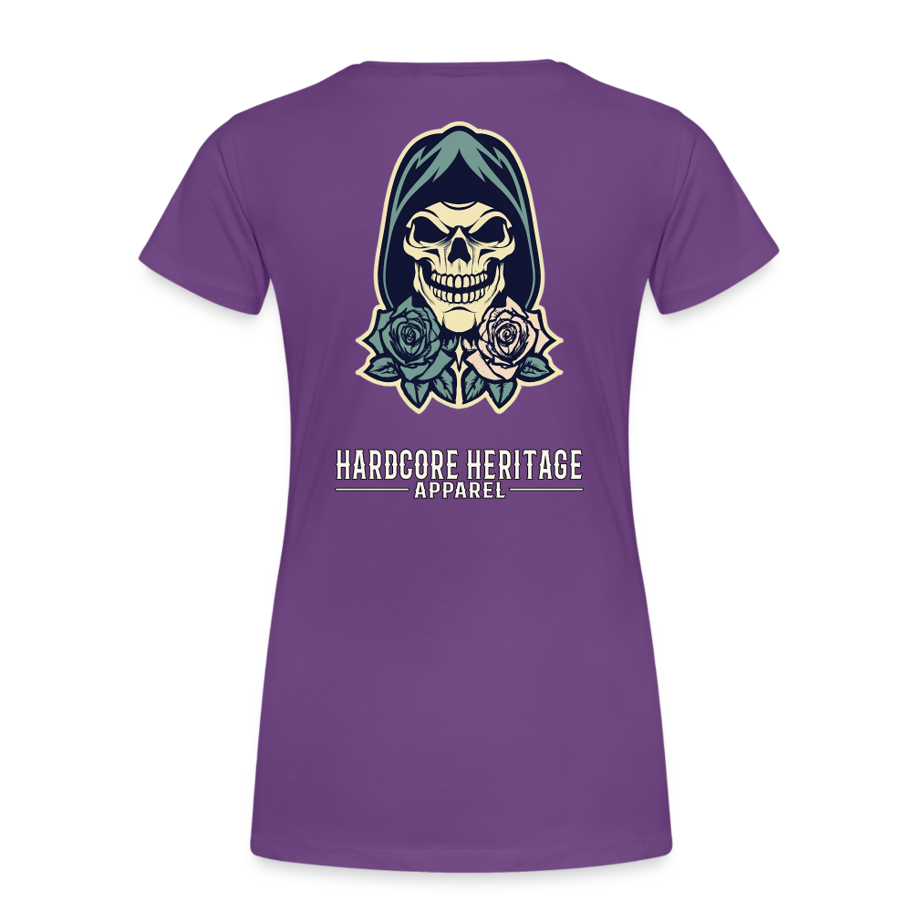 American Traditional Reaper Women’s Tee - purple