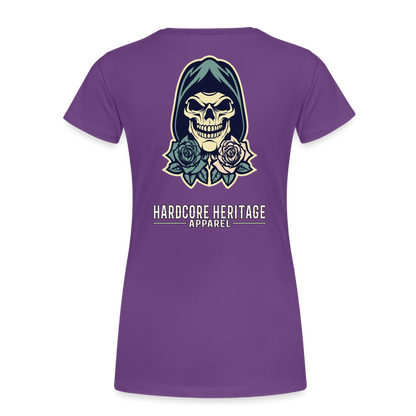 American Traditional Reaper Women’s Tee - purple