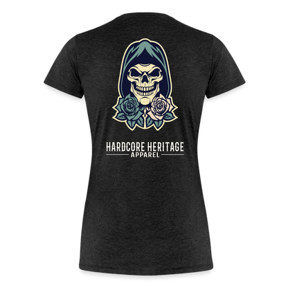 American Traditional Reaper Women’s Tee - charcoal grey