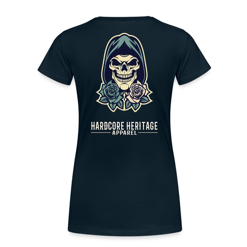 American Traditional Reaper Women’s Tee - deep navy