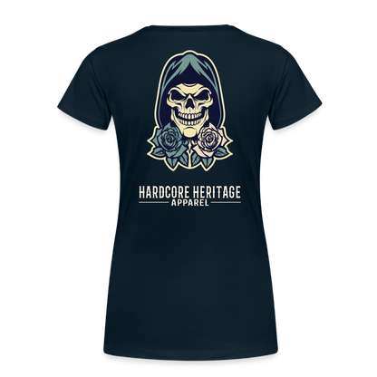 American Traditional Reaper Women’s Tee - deep navy