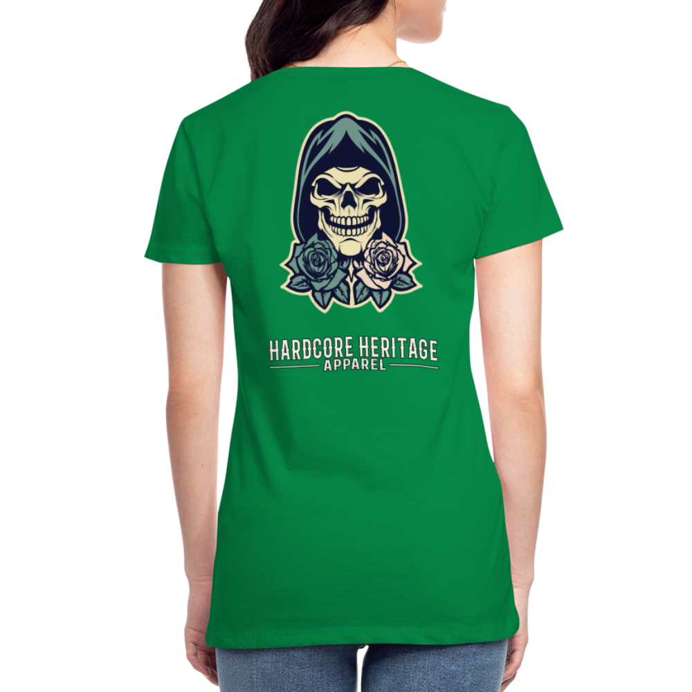 American Traditional Reaper Women’s Tee - kelly green