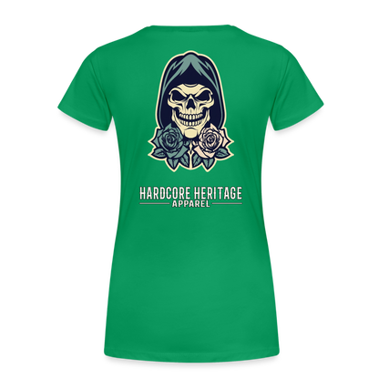 American Traditional Reaper Women’s Tee - kelly green