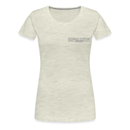 Life's a Beach Women’s Tee - heather oatmeal