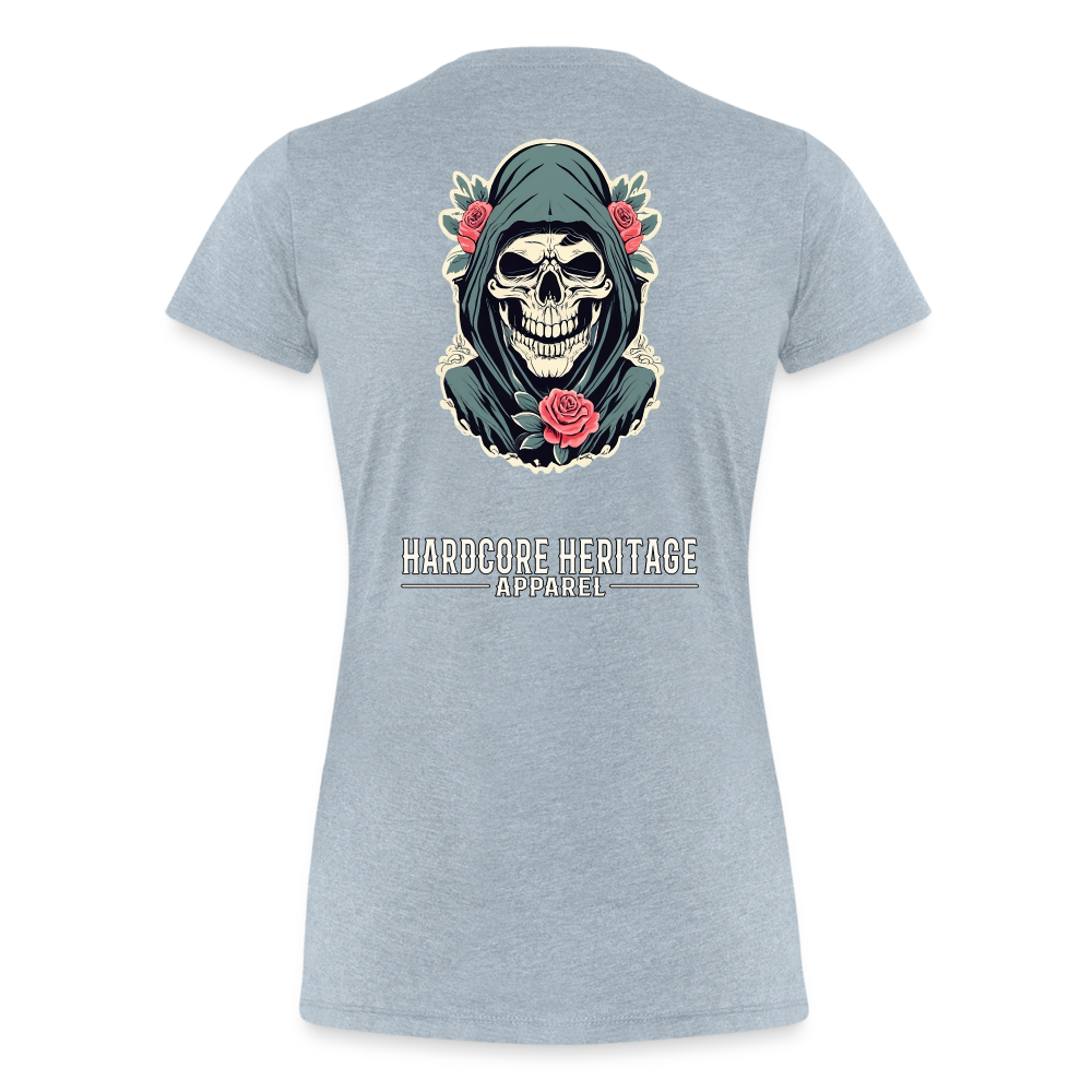 Death's Lover Women’s Tee - heather ice blue