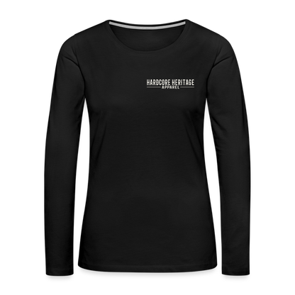 Ocean Dweller Women's Long Sleeve Tee - black