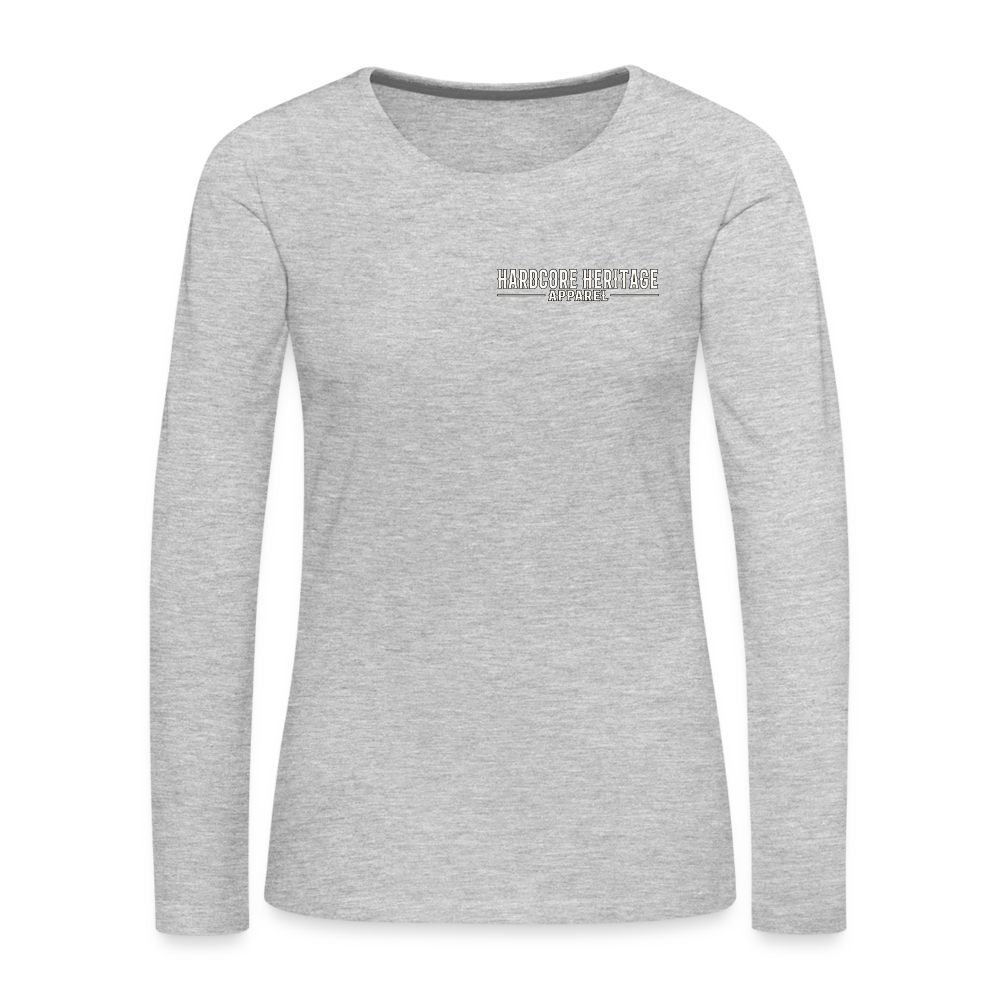 Ocean Dweller Women's Long Sleeve Tee - heather gray