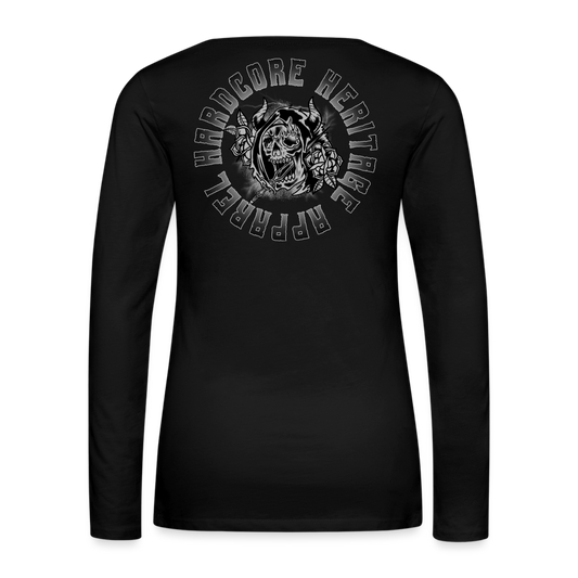 Ghoul Women's Long Sleeve Tee - black