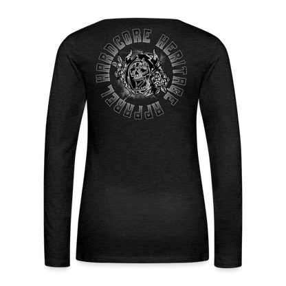 Ghoul Women's Long Sleeve Tee - charcoal grey