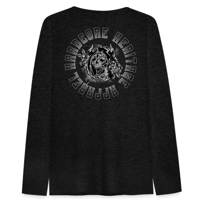 Ghoul Women's Long Sleeve Tee - charcoal grey