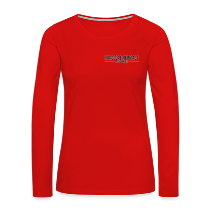 Reaper MC Women's Long Sleeve Tee - red