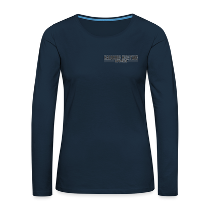 Reaper MC Women's Long Sleeve Tee - deep navy