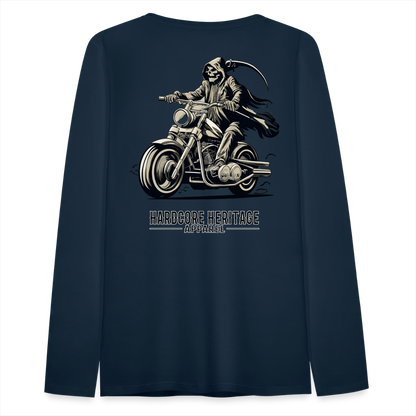 Reaper MC Women's Long Sleeve Tee - deep navy