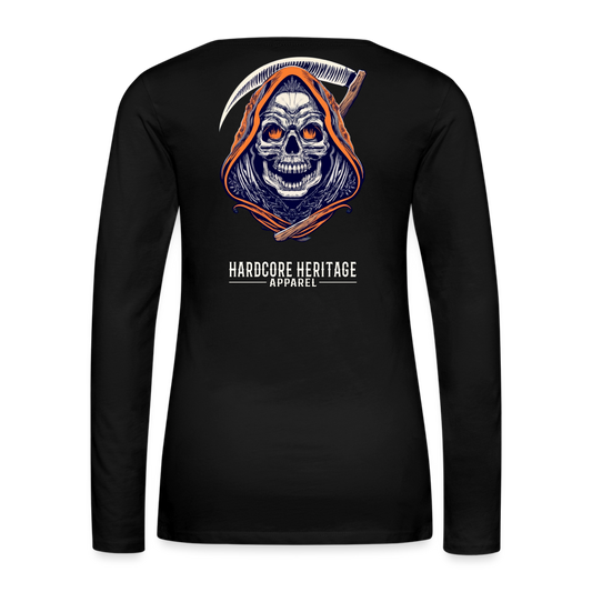 Messenger of Death Women's Long Sleeve Tee - black