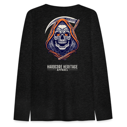 Messenger of Death Women's Long Sleeve Tee - charcoal grey