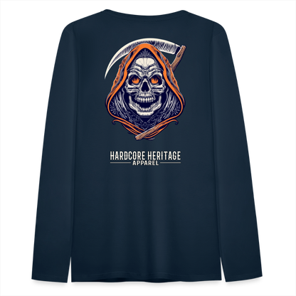 Messenger of Death Women's Long Sleeve Tee - deep navy