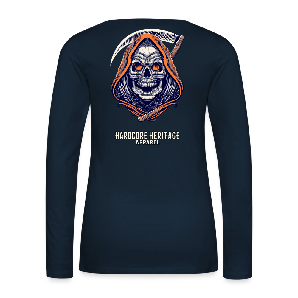 Messenger of Death Women's Long Sleeve Tee - deep navy