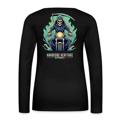 Reaper MC v2 Women's Long Sleeve Tee - black