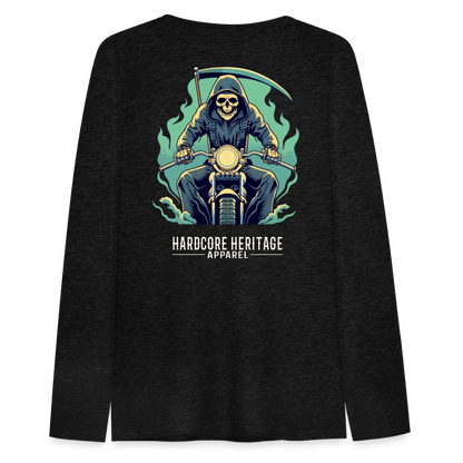 Reaper MC v2 Women's Long Sleeve Tee - charcoal grey