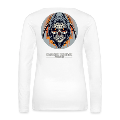 Soul Seeker Women's Long Sleeve Tee - white