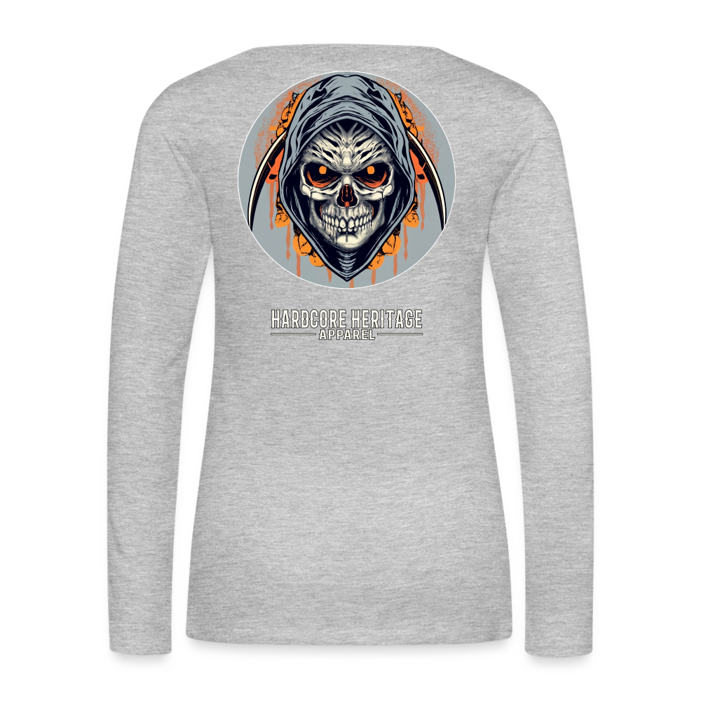 Soul Seeker Women's Long Sleeve Tee - heather gray