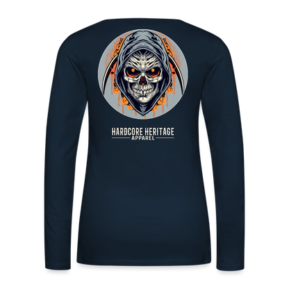 Soul Seeker Women's Long Sleeve Tee - deep navy