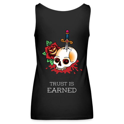 Trust is Earned Women’s Tank - black