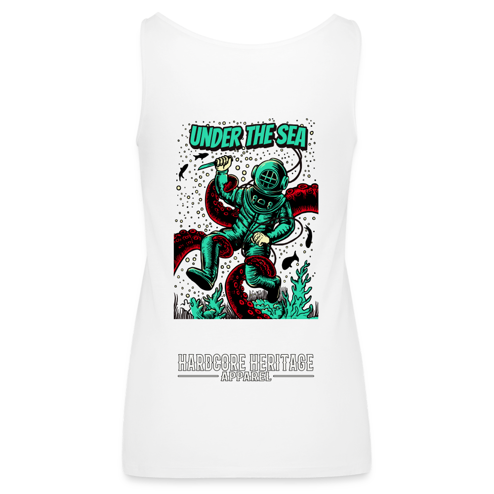 Ocean Dweller Women’s Tank - white