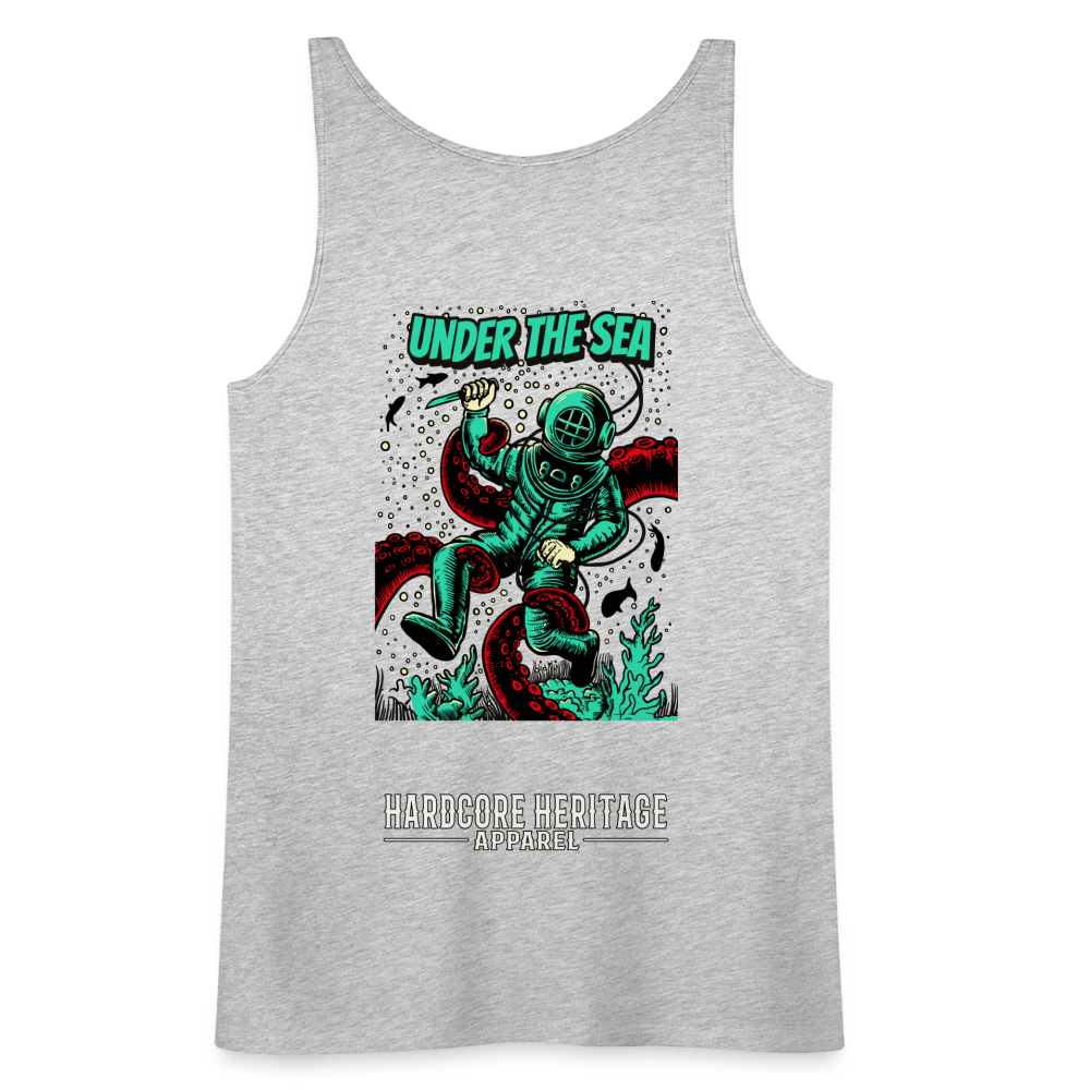 Ocean Dweller Women’s Tank - heather gray