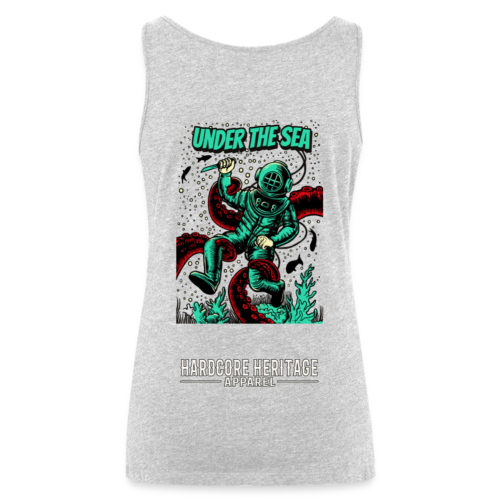 Ocean Dweller Women’s Tank - heather gray