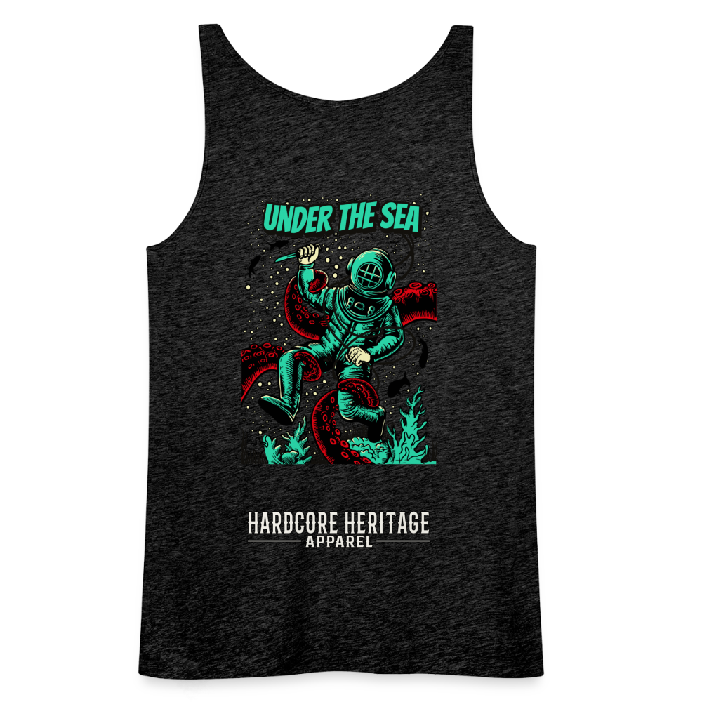 Ocean Dweller Women’s Tank - charcoal grey