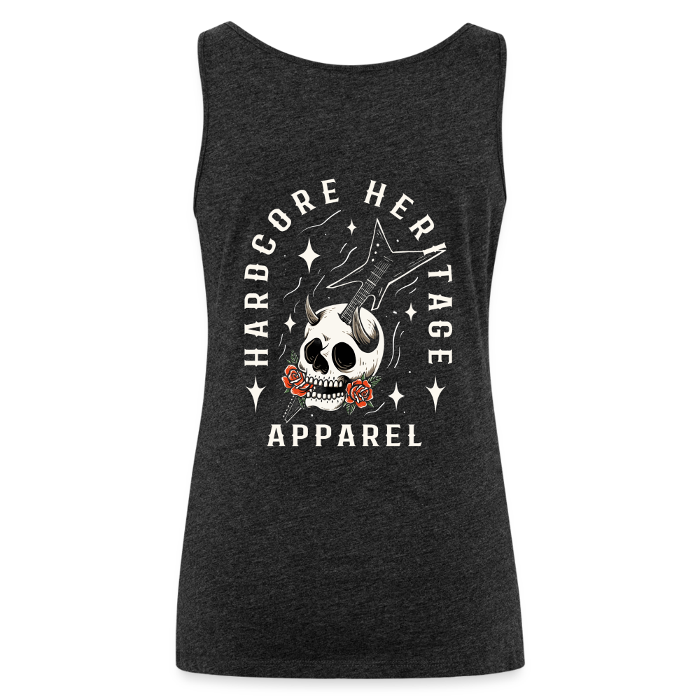 Hair Band Women’s Tank - charcoal grey