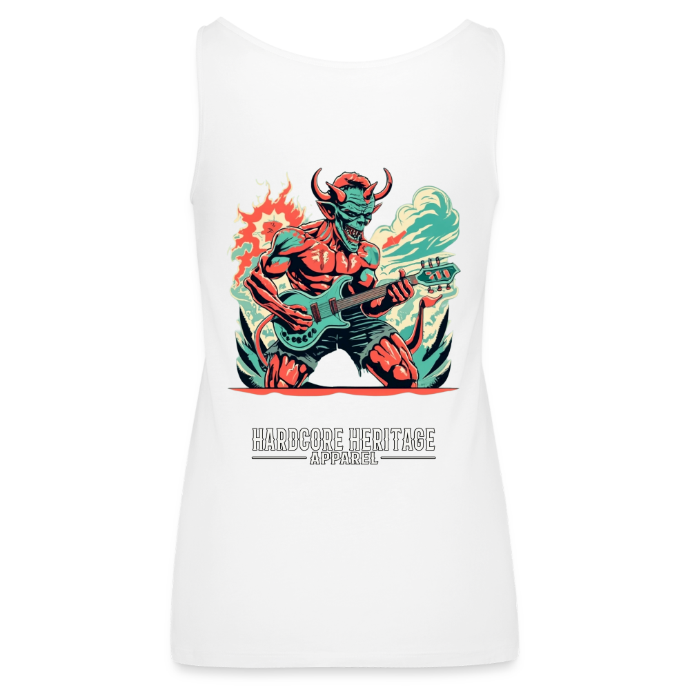 Rock Devil Women’s Tank - white