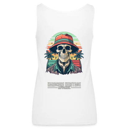 Another Day in Paradise Women’s Tank - white