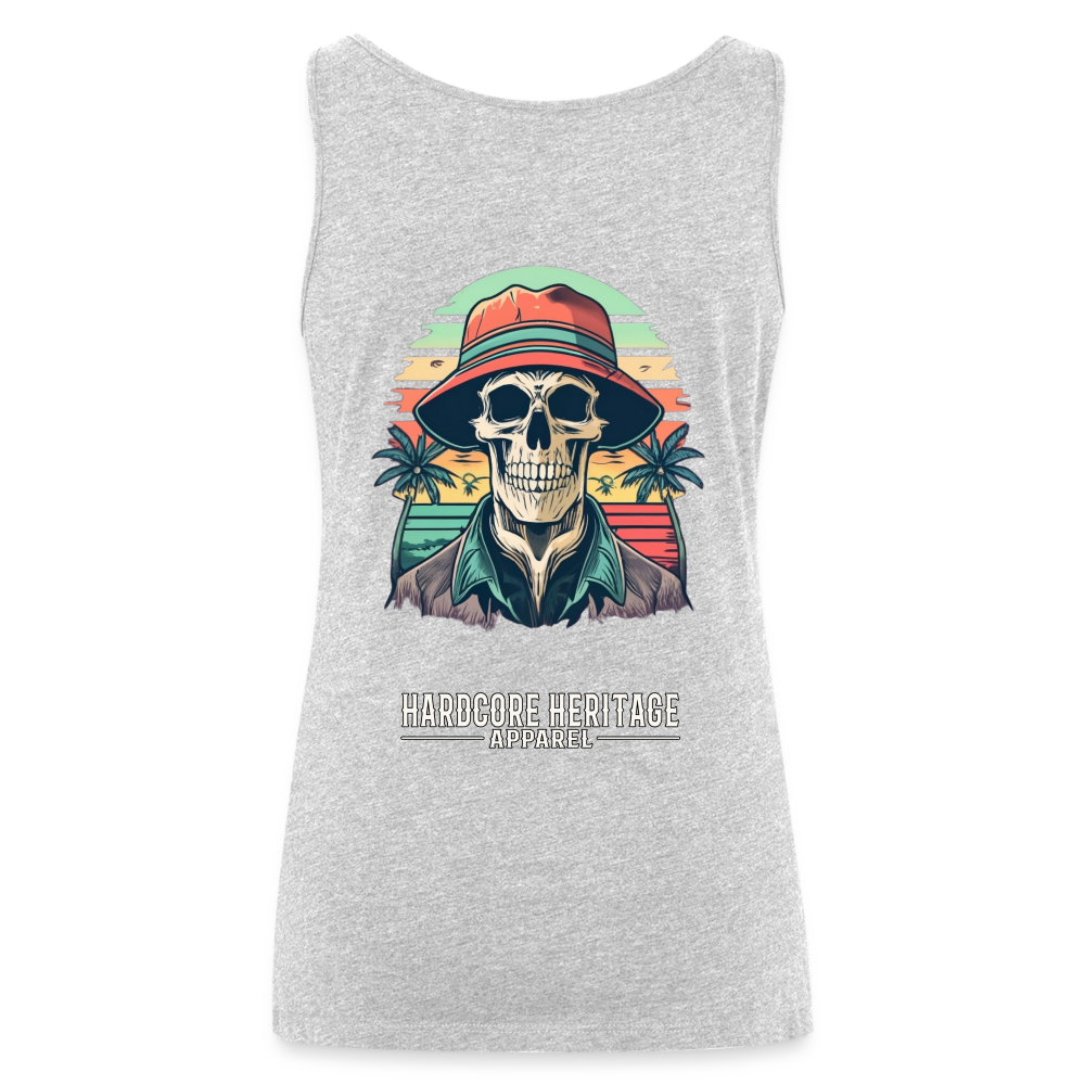 Another Day in Paradise Women’s Tank - heather gray