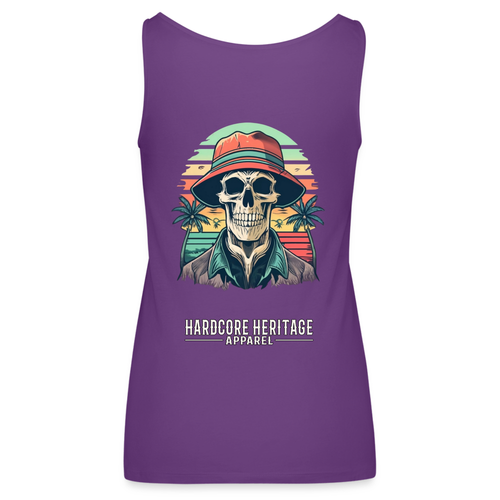 Another Day in Paradise Women’s Tank - purple