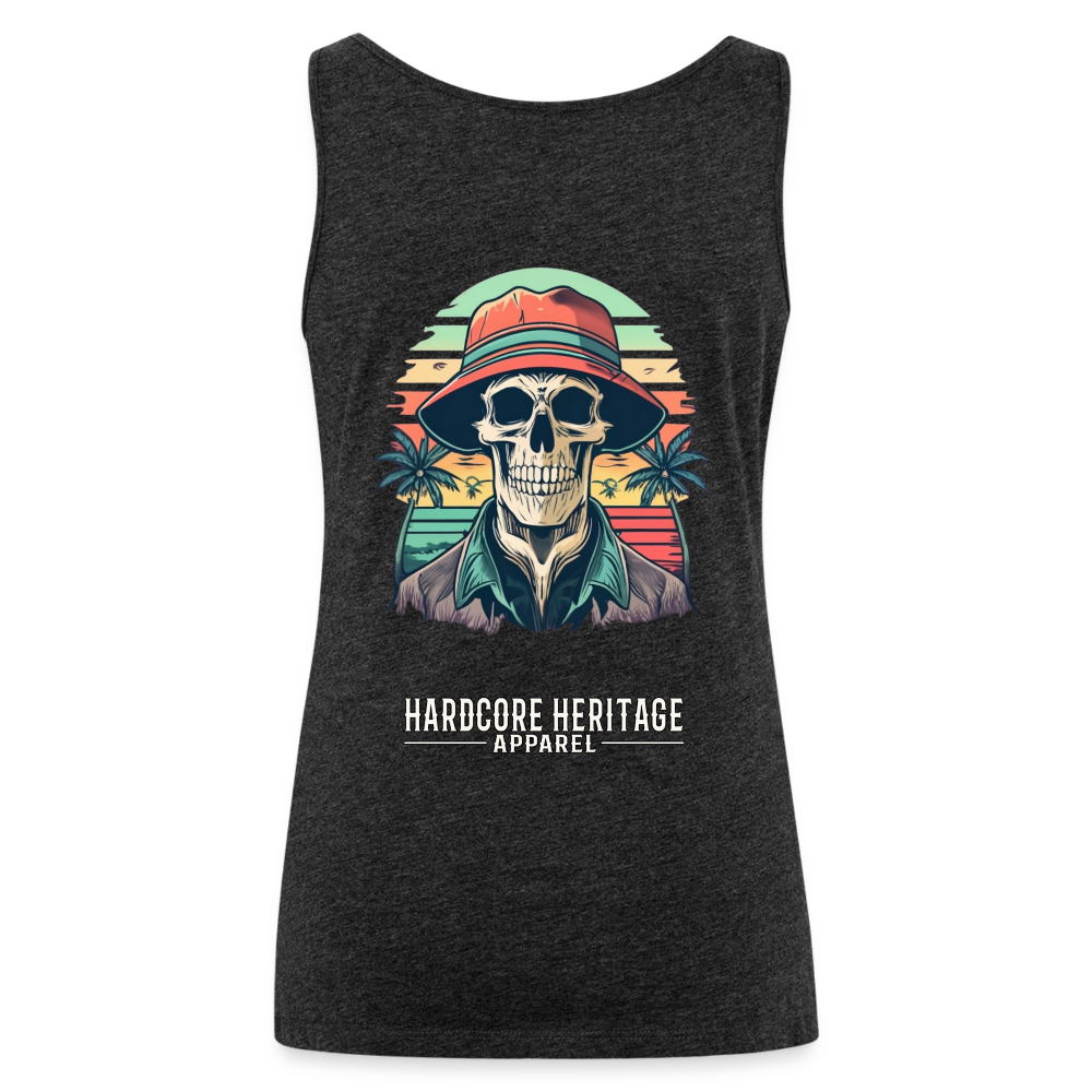 Another Day in Paradise Women’s Tank - charcoal grey