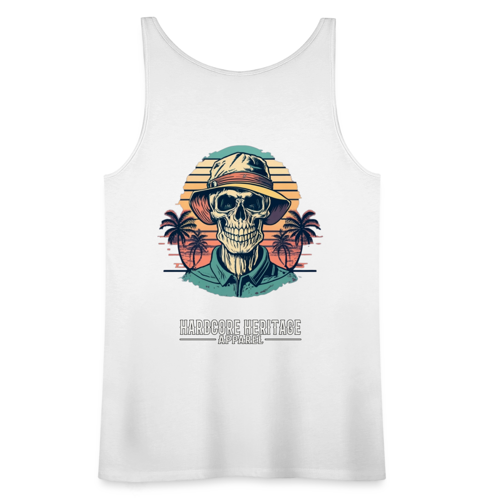 Island Retreat Women’s Tank - white