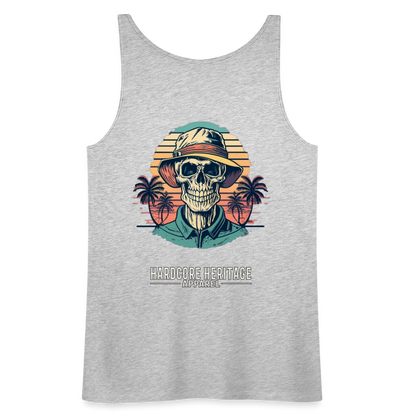 Island Retreat Women’s Tank - heather gray