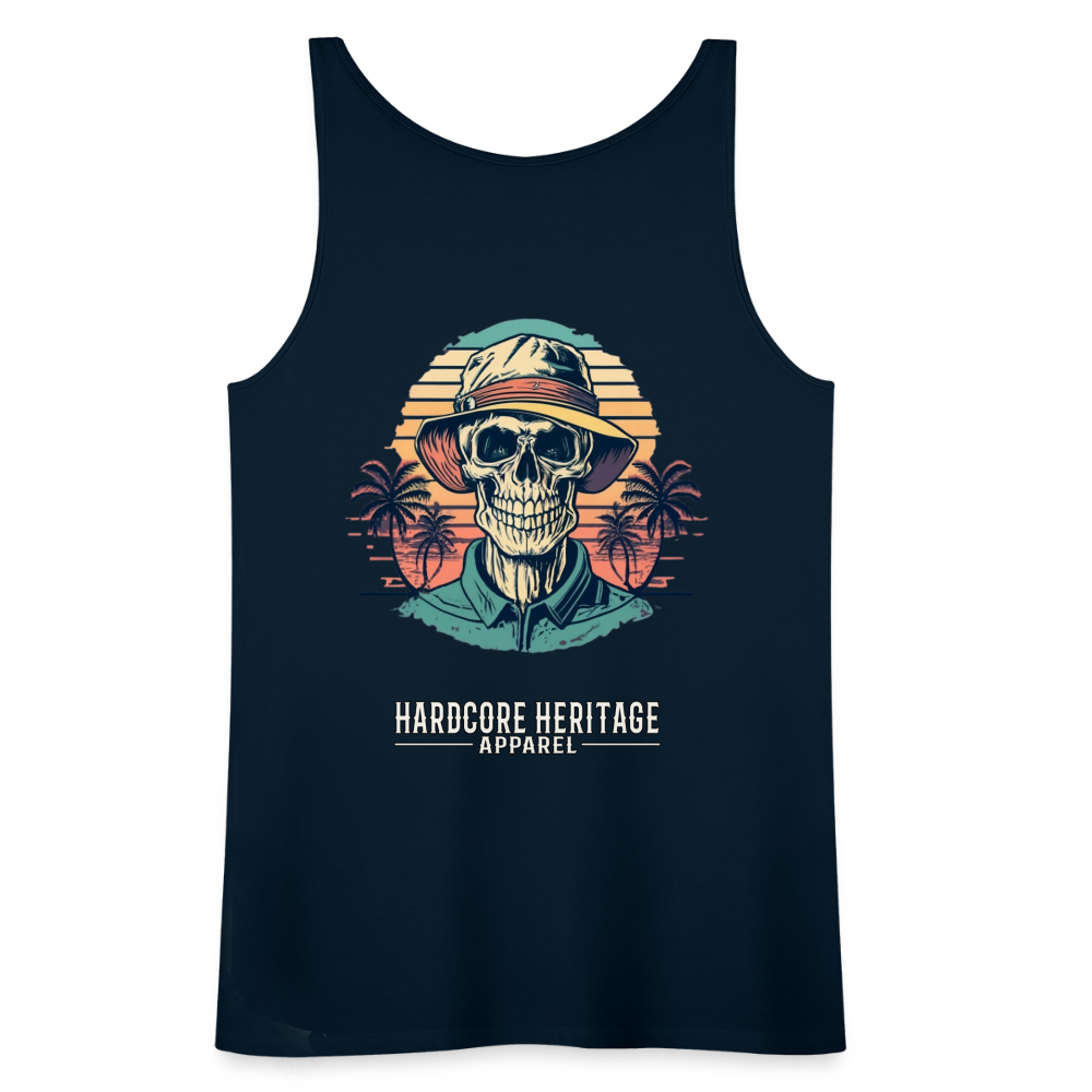 Island Retreat Women’s Tank - deep navy