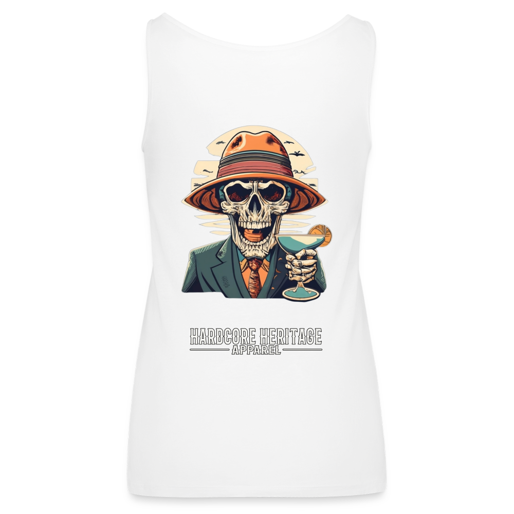 Happy Hour Women’s Tank - white