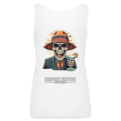 Happy Hour Women’s Tank - white