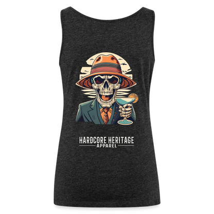 Happy Hour Women’s Tank - charcoal grey