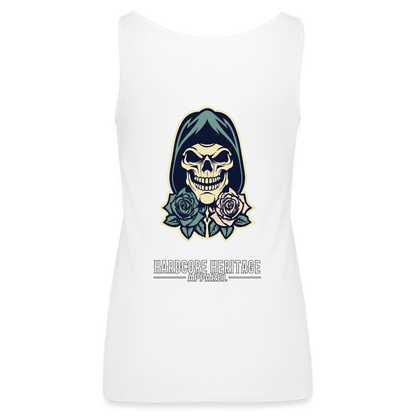 American Traditional Reaper Women’s Tank - white